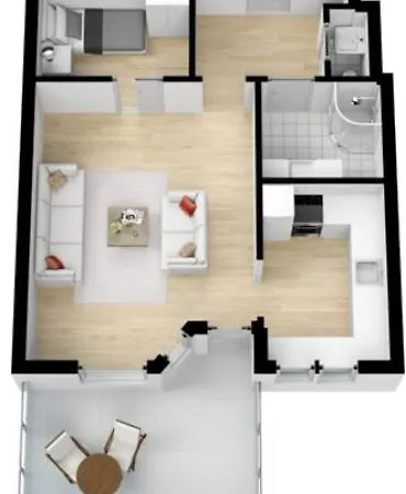 Sea & View With Balcony In Walkable Location